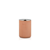 Camino Diego Container w/Lid | Terrcotta/Brass- CM12059