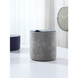 Camino Diego Container w/Lid | Concrete/Petroleum
