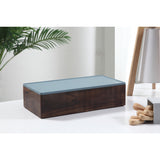 Camino Rey Container | Smoked Oak/Petroleum Lid