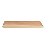 Camino Jose Carving Board | Waxed Oak/Brass- CM12079