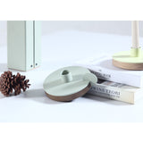 Camino Ines Candlestick Holder | Smoked Oak/Grey