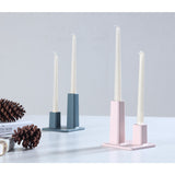 Camino Ventura Candlestick Holder | Petroleum