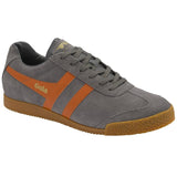Gola Men's Harrier Sneakers | Ash/Moody Orange