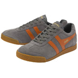 Gola Men's Harrier Sneakers | Ash/Moody Orange