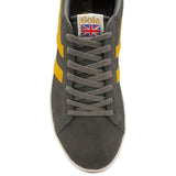 Gola Men's Equipe Suede Sneakers | Ash/Sun