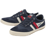 Gola Men's Badminton Sneakers | Navy/Off White