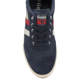 Gola Men's Badminton Sneakers | Navy/Off White