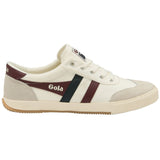 Gola Men's Badminton Sneakers | Off White/Burgundy