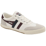 Gola Men's Badminton Sneakers | Off White/Burgundy