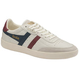 Gola Men's Inca Leather Sneakers | Off White/Vintage Blue
