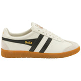 Gola Men's Hurricane Leather Sneakers | Off White/Black
