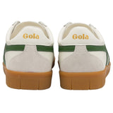 Gola Men's Hurricane Leather Sneakers | Off White/Green