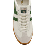 Gola Men's Hurricane Leather Sneakers | Off White/Green