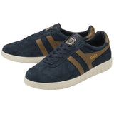 Gola Men's Hurricane Suede Sneakers | Navy/Tobacco