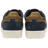 Gola Men's Hurricane Suede Sneakers | Navy/Tobacco
