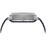 Tsovet SVT-CN38 Silver & White Watch | Navy Nylon CN110198-40