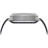 Tsovet SVT-CN38 Silver & White Watch | Navy Nylon CN110198-40