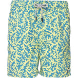 Tom & Teddy Coral Swim Trunk | Blue & Lime Size L