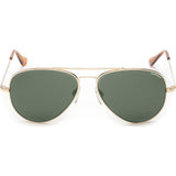 Randolph Engineering Concorde 23K Gold Sunglasses | AGX AR Skull CR001