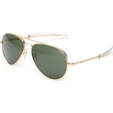 Randolph Engineering Concorde 23K Gold Sunglasses | AGX AR Bayonet CR056