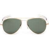 Randolph Engineering Concorde 23K Gold Sunglasses | AGX Polarized AR Bayonet CR009