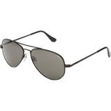 Randolph Engineering Concorde Matte Black Sunglasses | Gray Polarized AR Skull CR063