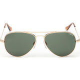 Randolph Engineering Concorde 23K Gold Plated Sunglasses | AGX PC Skull 52MM CR21414-PC