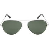 Randolph Engineering Concorde Bright Chrome Sunglasses | AGX AR Skull CR021