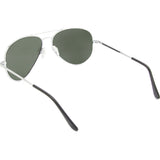 Randolph Engineering Concorde Bright Chrome Sunglasses | AGX Polarized AR Skull CR124