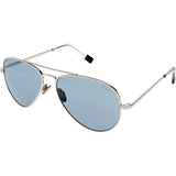 Randolph Engineering Concorde White Gold Skull Sunglasses | Glass AGX Polarized AR 57 CR230