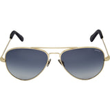 Randolph Engineering Concorde 23K Gold Plated Sunglasses | Blue Gradient Skull 57MM CR71402-NY