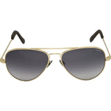 Randolph Engineering Concorde 23K Gold Plated Sunglasses | Gray Gradient Skull 57MM CR71403-NY