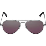 Randolph Engineering Concorde Bright Chrome Sunglasses | Midnight Metallic Nylon AR Skull 57MM CR73409-NY