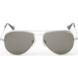 Randolph Engineering Concorde Bright Chrome Sunglasses | Gray Polarized Skull