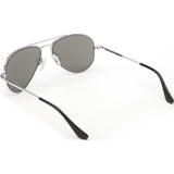 Randolph Engineering Concorde Bright Chrome Sunglasses | Gray Polarized Skull