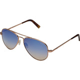 Randolph Engineering Concorde 23K Rose Gold Sunglasses | Oasis Metallic Nylon AR Skull 57MM CR75406-NY