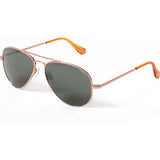 Randolph Engineering Concorde Rose Gold Plated Sunglasses | AGX PC Skull 57MM CR75414-PC