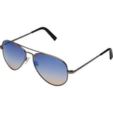 Randolph Engineering Concorde Gun Metal Sunglasses | Oasis Metallic Nylon AR Skull 57MM CR7R406-NY