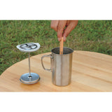 Snow Peak Titanium French Press | Silver CS-111