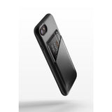 Mujjo Full Leather Wallet Case for iPhone 8/7 | Black