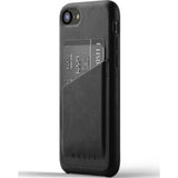Mujjo Full Leather Wallet Case for iPhone 7/8 | Black