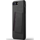 Mujjo Full Leather Wallet Case for iPhone 7/8 Plus | Black