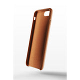 Mujjo Full Leather Wallet Case for iPhone 8 Plus/7 Plus | Tan