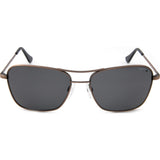 Randolph Engineering Corsair Antique Bronze Sunglasses | Gray Polarized PC Skull 58MM CS8B434-PC