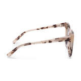 Diff Eyewear Gia Sunglasses | Cream Tortoise + Grey Lens