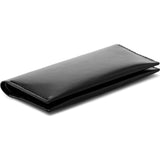 Ezra Arthur No. 12 Long Wallet | Jet Black