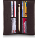 Ezra Arthur No. 12 Long Wallet | Malbec