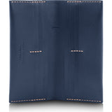 Ezra Arthur No. 12 Long Wallet | Navy