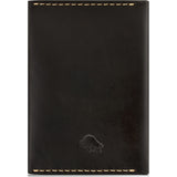 Ezra Arthur No. 5 Passport Wallet | Jet Top Stitch