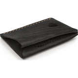 Ezra Arthur No. 7 Card Case | Jet Top Stitch